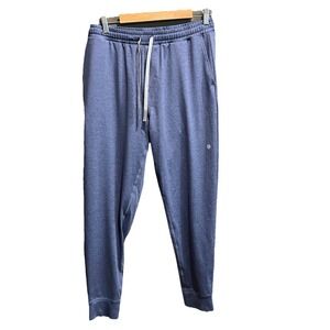 Rhoback Blue Drawstring Men's Activewear Performance Jogger Pants Size Medium